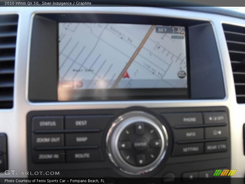 Silver Indulgence / Graphite 2010 Infiniti QX 56