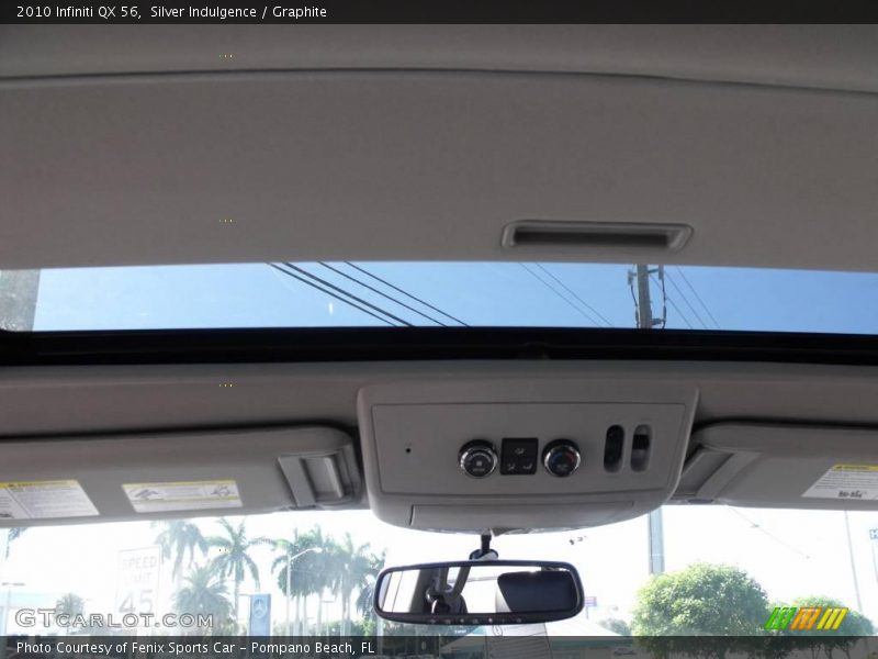 Silver Indulgence / Graphite 2010 Infiniti QX 56