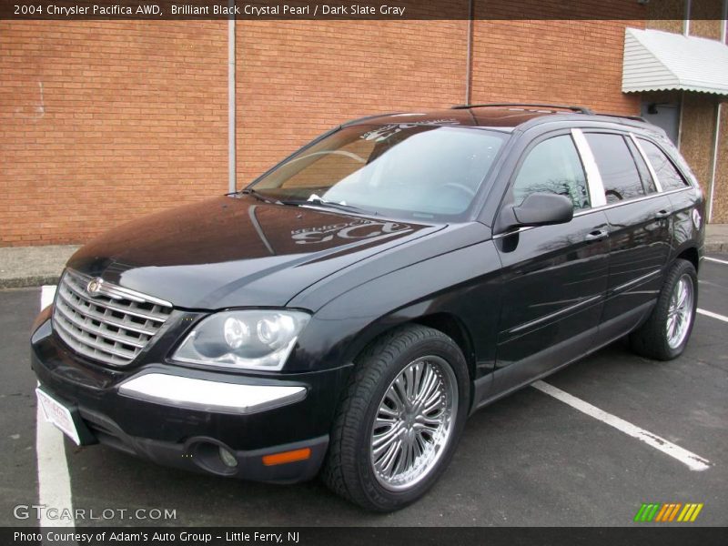 Brilliant Black Crystal Pearl / Dark Slate Gray 2004 Chrysler Pacifica AWD