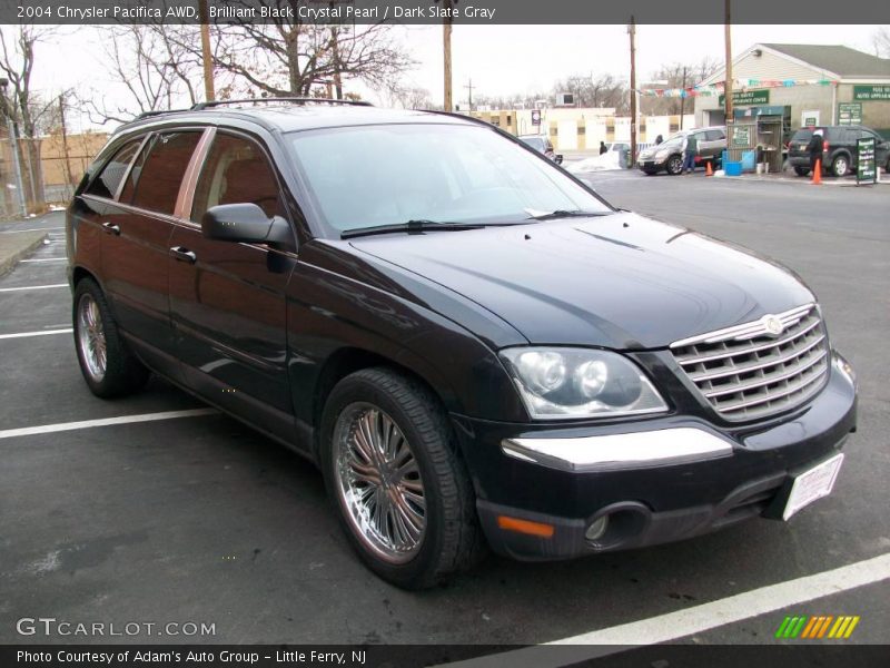 Brilliant Black Crystal Pearl / Dark Slate Gray 2004 Chrysler Pacifica AWD