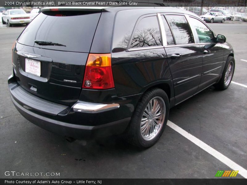Brilliant Black Crystal Pearl / Dark Slate Gray 2004 Chrysler Pacifica AWD