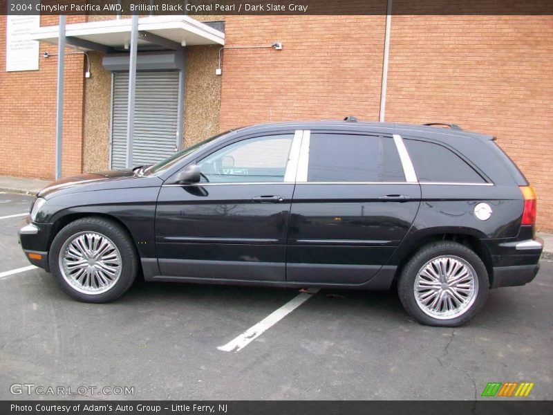 Brilliant Black Crystal Pearl / Dark Slate Gray 2004 Chrysler Pacifica AWD