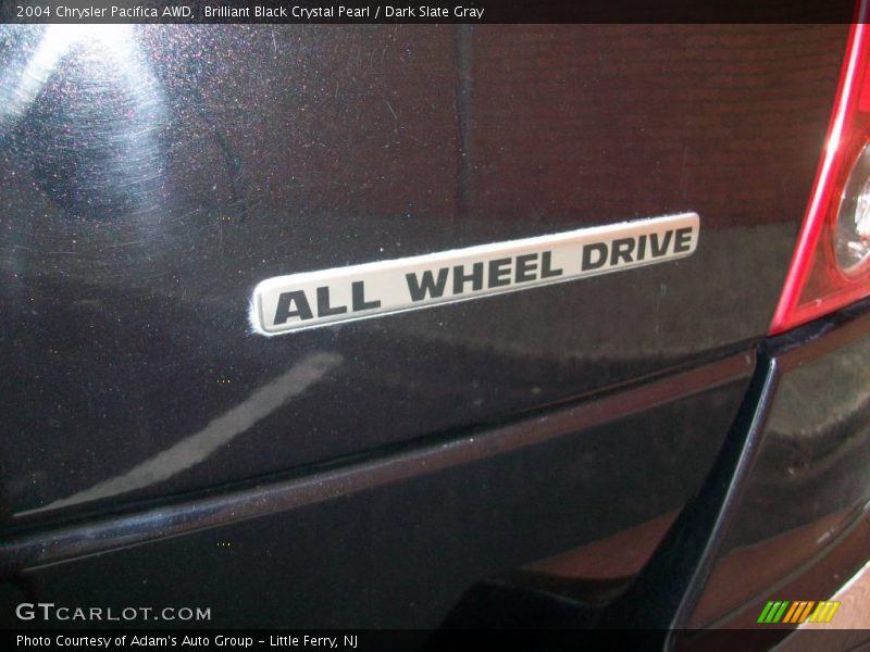 Brilliant Black Crystal Pearl / Dark Slate Gray 2004 Chrysler Pacifica AWD