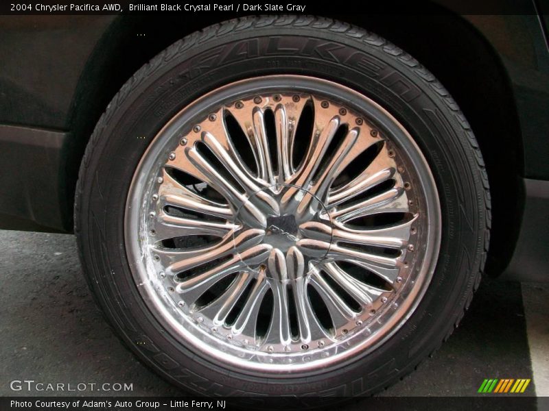 Brilliant Black Crystal Pearl / Dark Slate Gray 2004 Chrysler Pacifica AWD