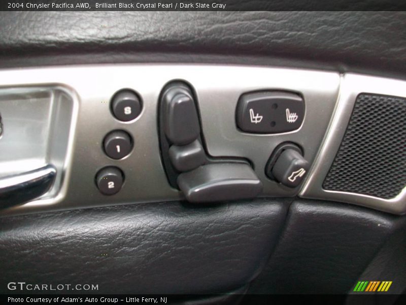 Brilliant Black Crystal Pearl / Dark Slate Gray 2004 Chrysler Pacifica AWD