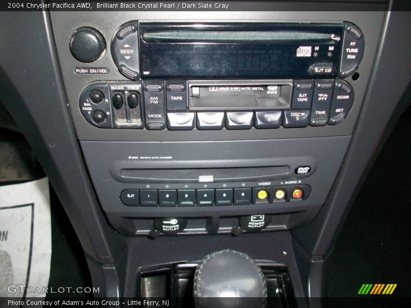 Brilliant Black Crystal Pearl / Dark Slate Gray 2004 Chrysler Pacifica AWD