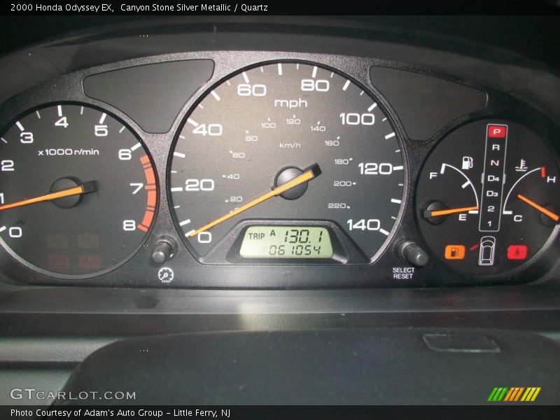 Canyon Stone Silver Metallic / Quartz 2000 Honda Odyssey EX