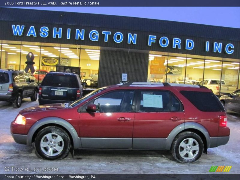 Redfire Metallic / Shale 2005 Ford Freestyle SEL AWD