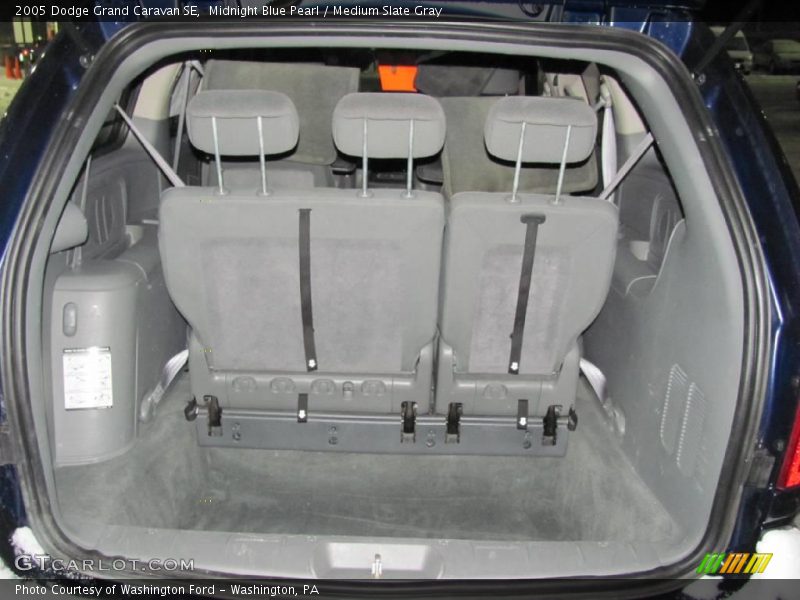 Midnight Blue Pearl / Medium Slate Gray 2005 Dodge Grand Caravan SE