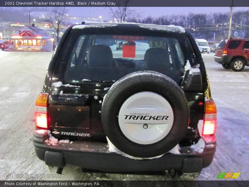 Black / Medium Gray 2001 Chevrolet Tracker Hardtop 4WD