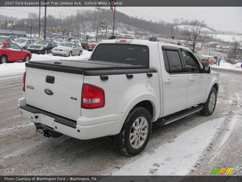 Oxford White / Camel 2007 Ford Explorer Sport Trac Limited 4x4