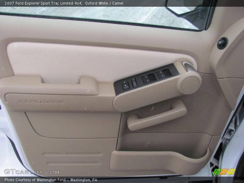 Oxford White / Camel 2007 Ford Explorer Sport Trac Limited 4x4