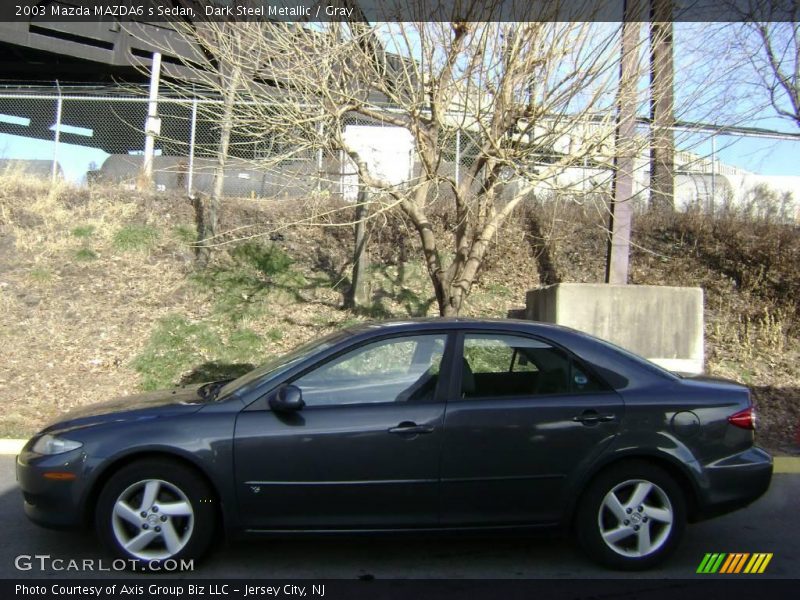 Dark Steel Metallic / Gray 2003 Mazda MAZDA6 s Sedan