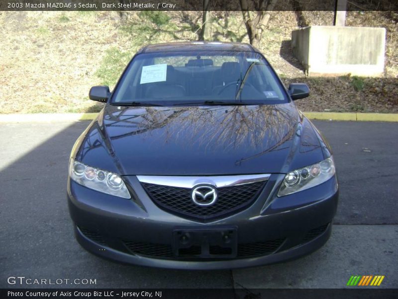 Dark Steel Metallic / Gray 2003 Mazda MAZDA6 s Sedan