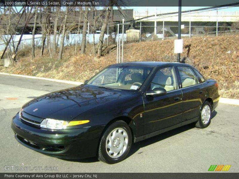 Green / Medium Tan 2000 Saturn L Series LS1 Sedan