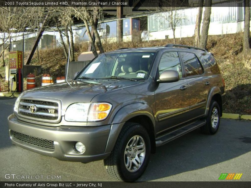 Phantom Gray Pearl / Charcoal 2003 Toyota Sequoia Limited 4WD