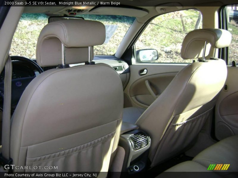 Midnight Blue Metallic / Warm Beige 2000 Saab 9-5 SE V6t Sedan