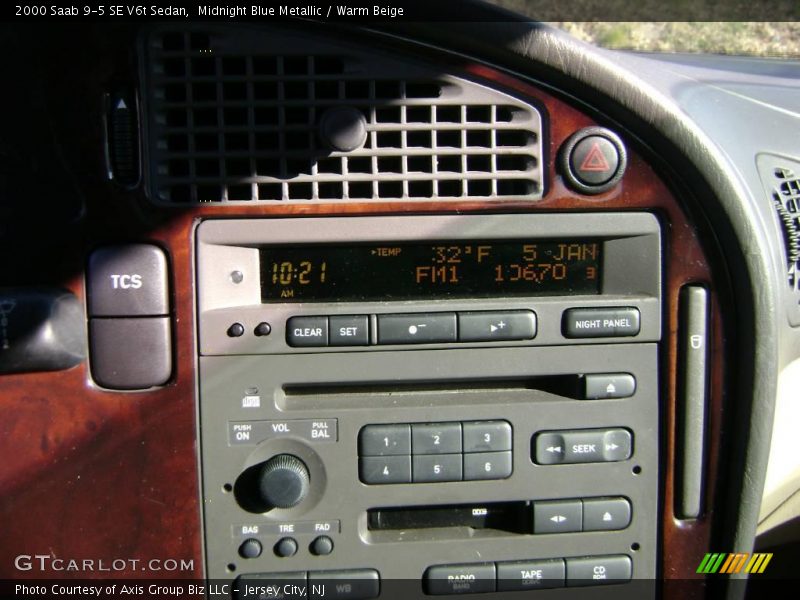 Midnight Blue Metallic / Warm Beige 2000 Saab 9-5 SE V6t Sedan