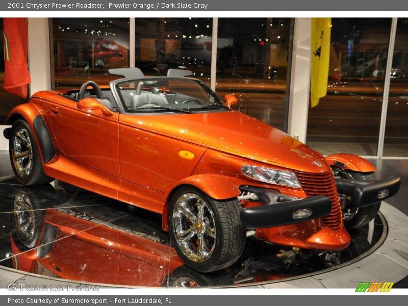 Prowler Orange / Dark Slate Gray 2001 Chrysler Prowler Roadster