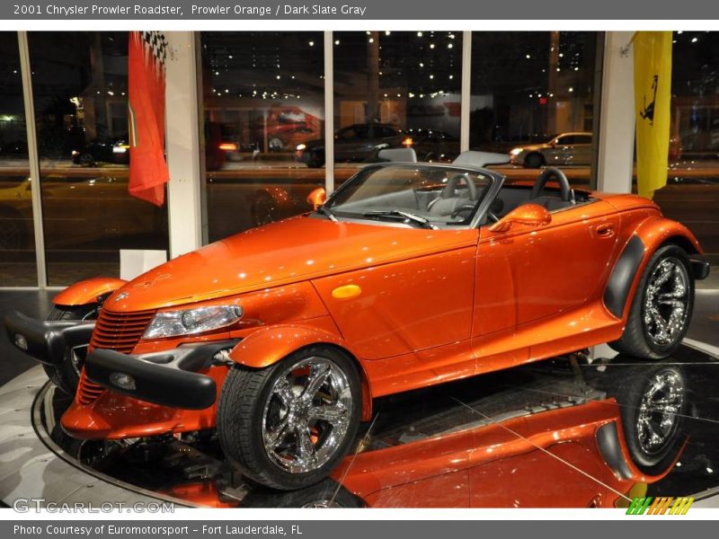 Prowler Orange / Dark Slate Gray 2001 Chrysler Prowler Roadster