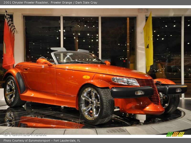 Prowler Orange / Dark Slate Gray 2001 Chrysler Prowler Roadster