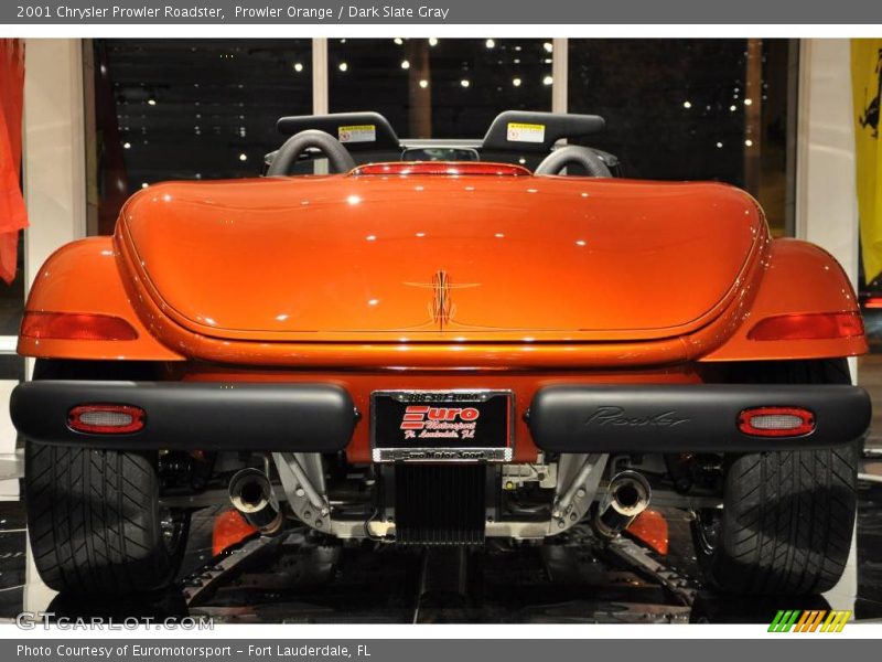 Prowler Orange / Dark Slate Gray 2001 Chrysler Prowler Roadster