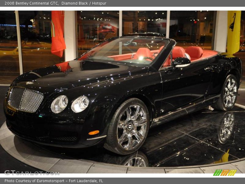 Diamond Black / Hotspur 2008 Bentley Continental GTC