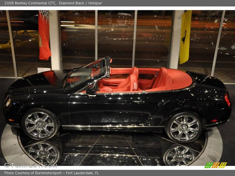 Diamond Black / Hotspur 2008 Bentley Continental GTC