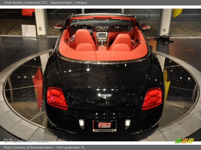 Diamond Black / Hotspur 2008 Bentley Continental GTC