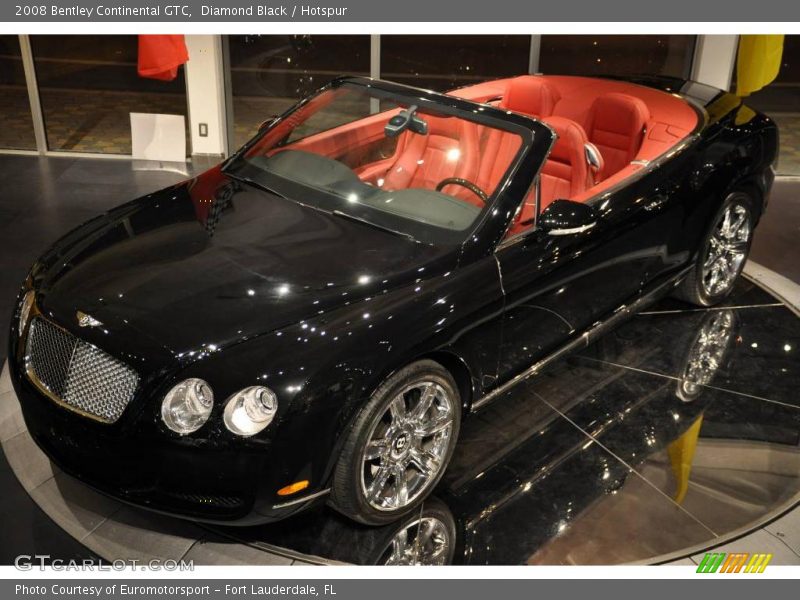 Diamond Black / Hotspur 2008 Bentley Continental GTC