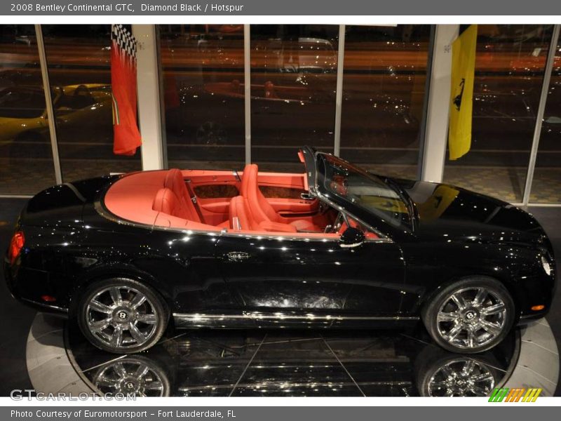 Diamond Black / Hotspur 2008 Bentley Continental GTC