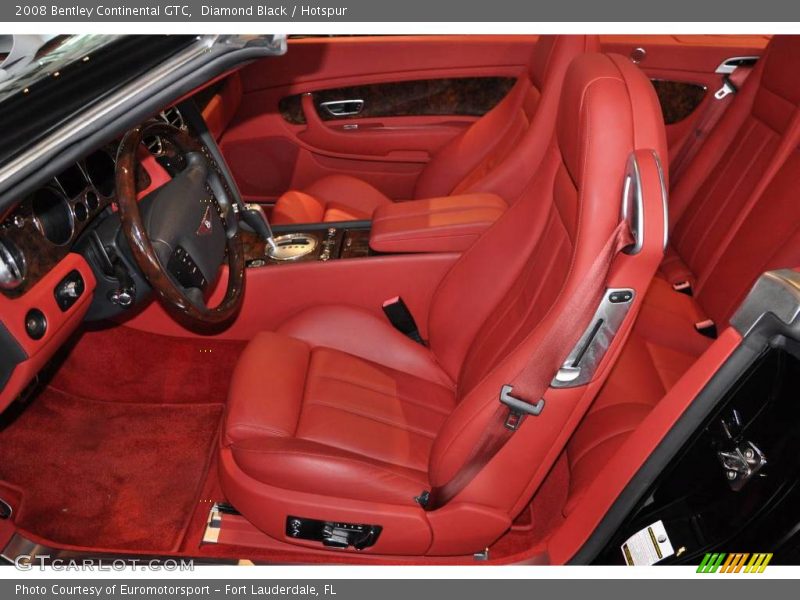 Diamond Black / Hotspur 2008 Bentley Continental GTC