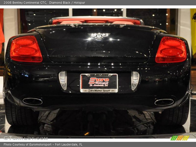 Diamond Black / Hotspur 2008 Bentley Continental GTC