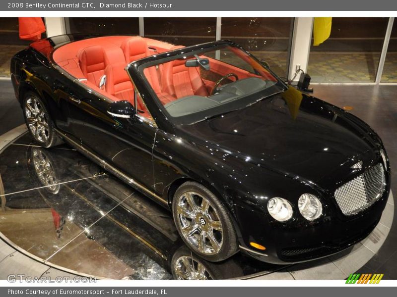 Diamond Black / Hotspur 2008 Bentley Continental GTC