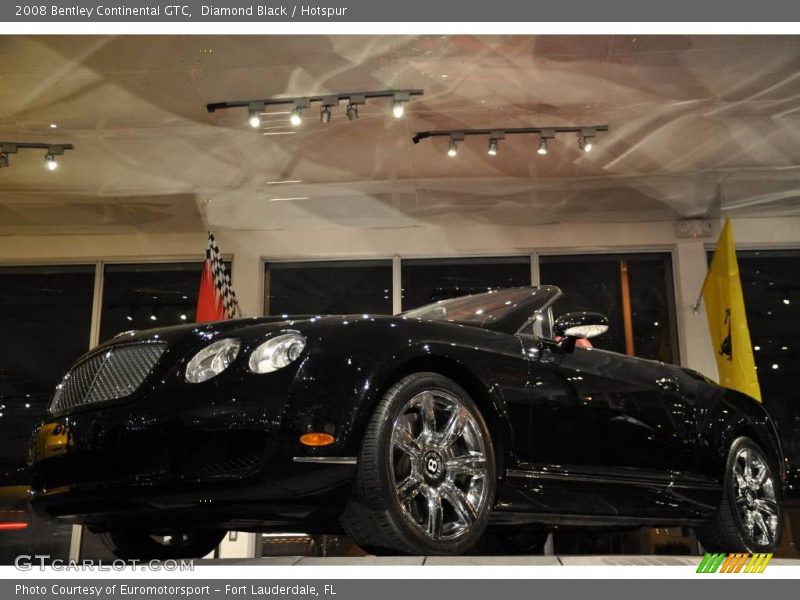 Diamond Black / Hotspur 2008 Bentley Continental GTC