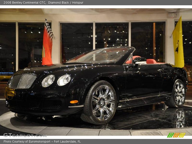 Diamond Black / Hotspur 2008 Bentley Continental GTC
