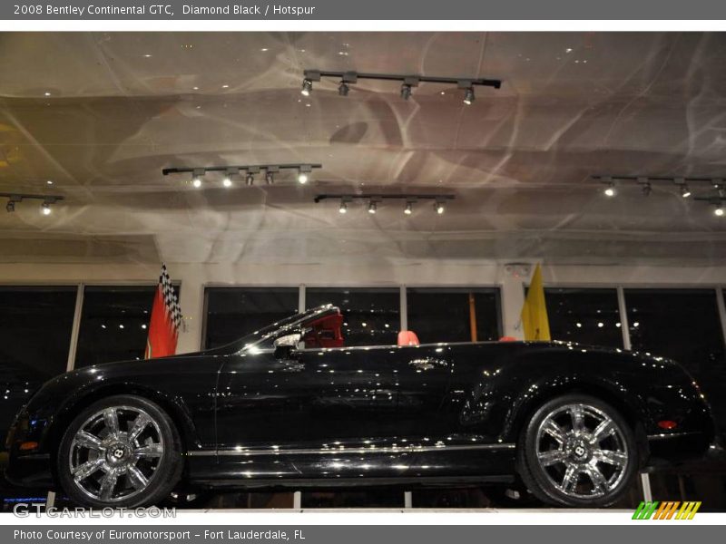 Diamond Black / Hotspur 2008 Bentley Continental GTC