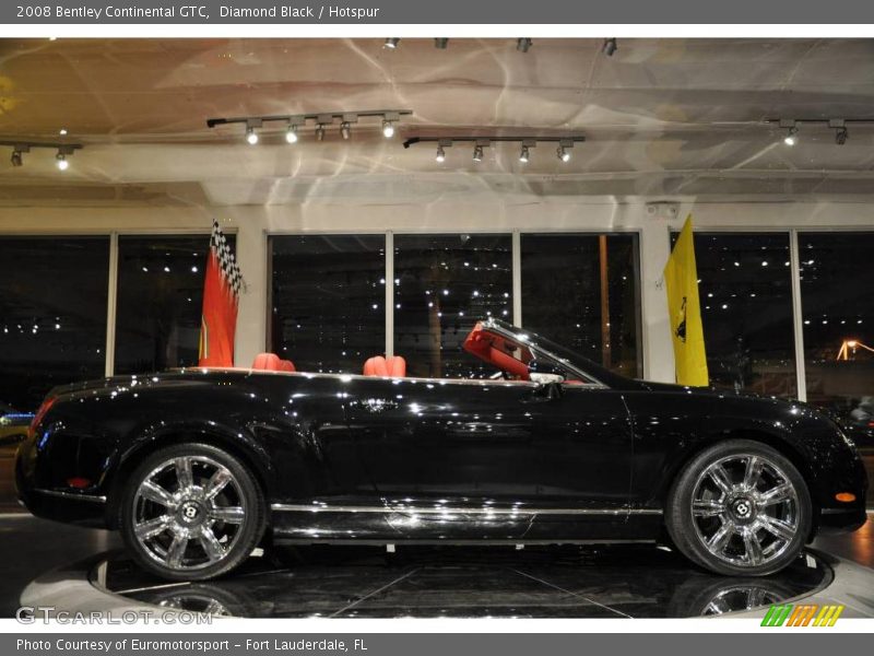 Diamond Black / Hotspur 2008 Bentley Continental GTC