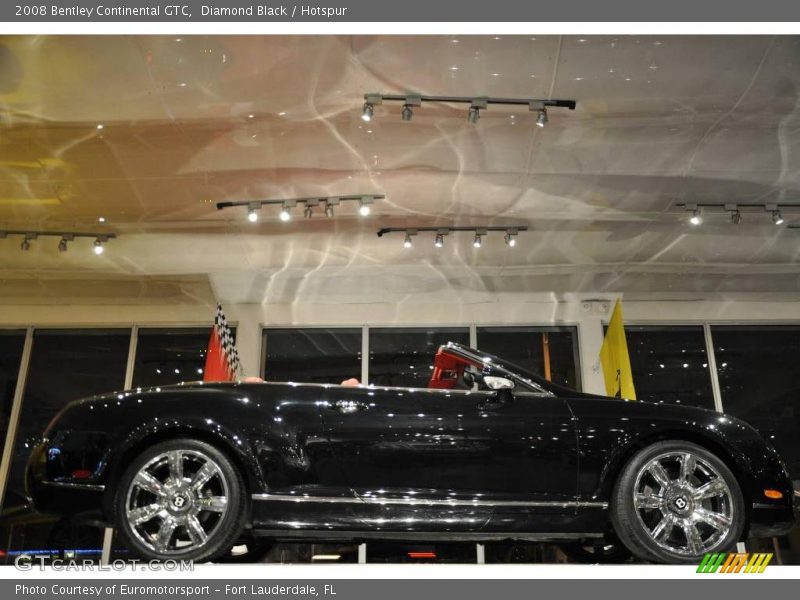 Diamond Black / Hotspur 2008 Bentley Continental GTC