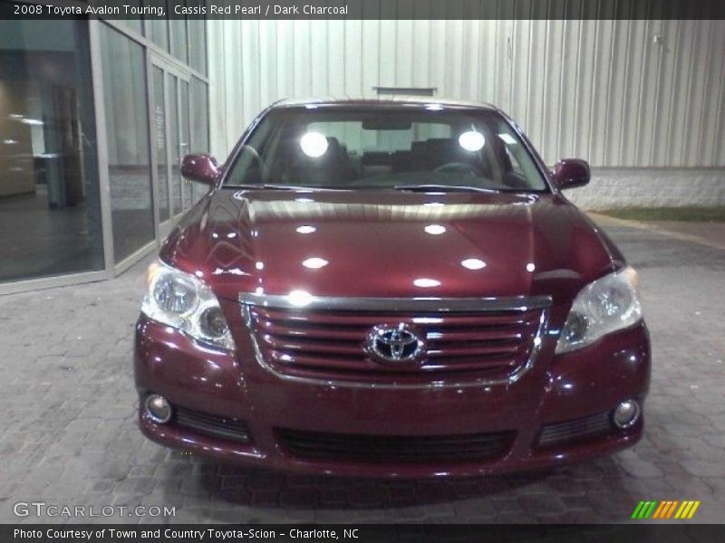Cassis Red Pearl / Dark Charcoal 2008 Toyota Avalon Touring