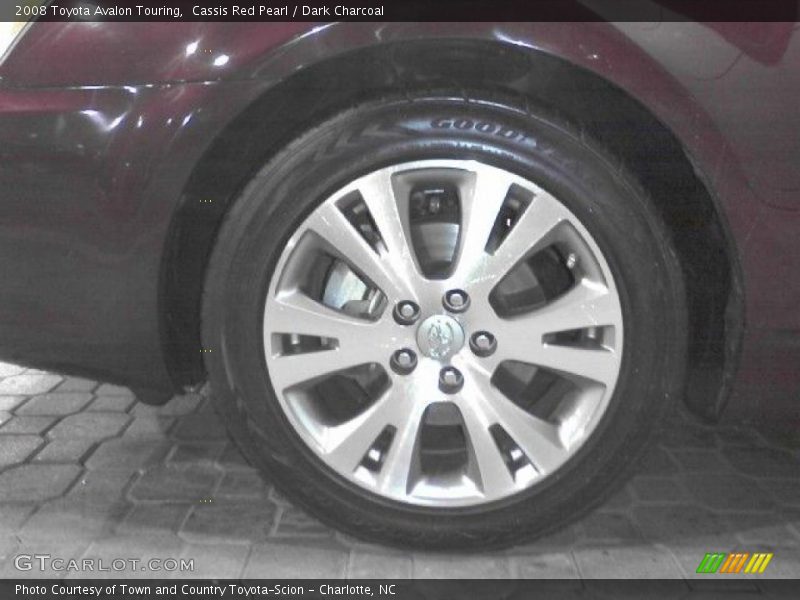 Cassis Red Pearl / Dark Charcoal 2008 Toyota Avalon Touring