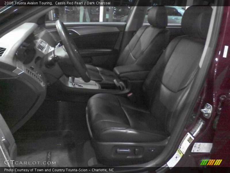 Cassis Red Pearl / Dark Charcoal 2008 Toyota Avalon Touring