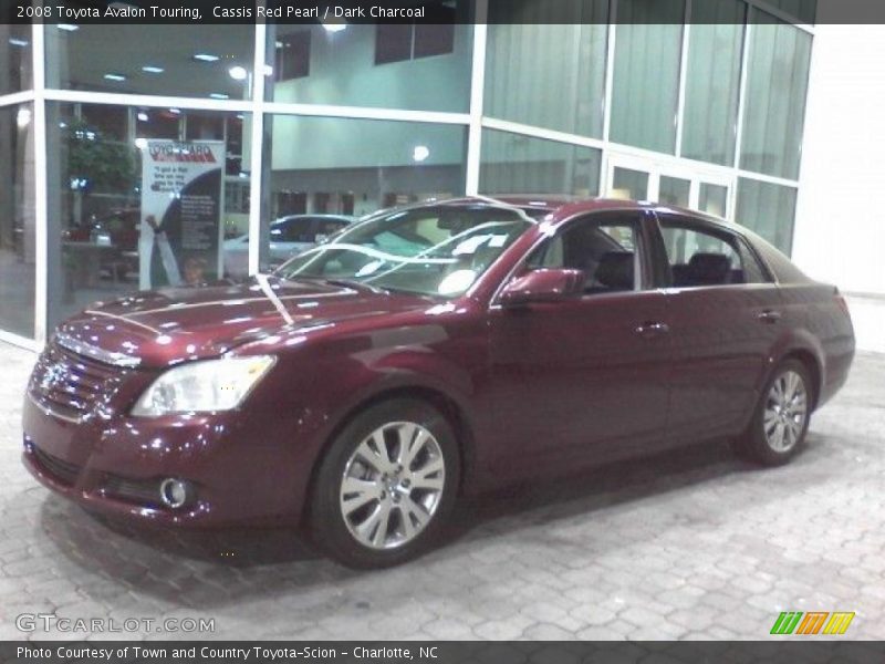 Cassis Red Pearl / Dark Charcoal 2008 Toyota Avalon Touring