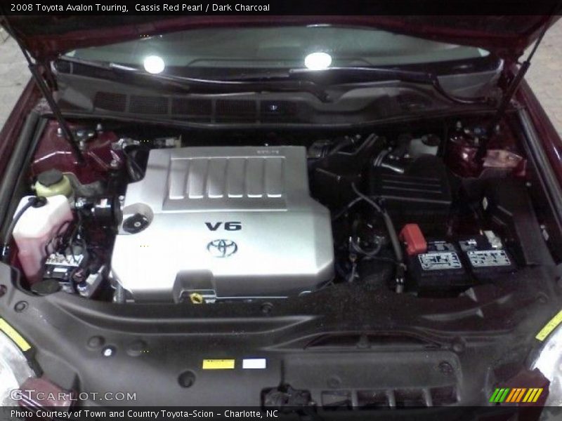 Cassis Red Pearl / Dark Charcoal 2008 Toyota Avalon Touring