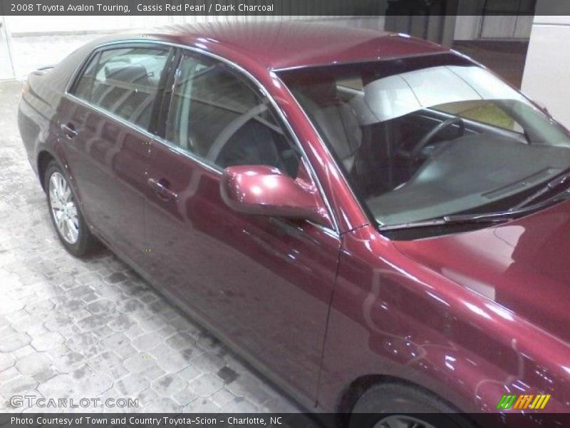 Cassis Red Pearl / Dark Charcoal 2008 Toyota Avalon Touring