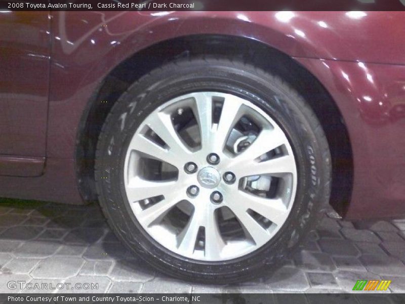 Cassis Red Pearl / Dark Charcoal 2008 Toyota Avalon Touring