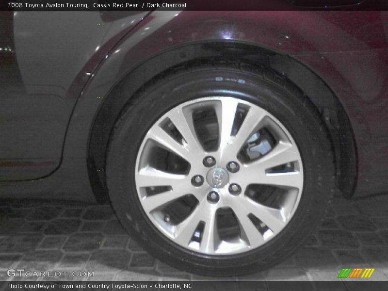 Cassis Red Pearl / Dark Charcoal 2008 Toyota Avalon Touring