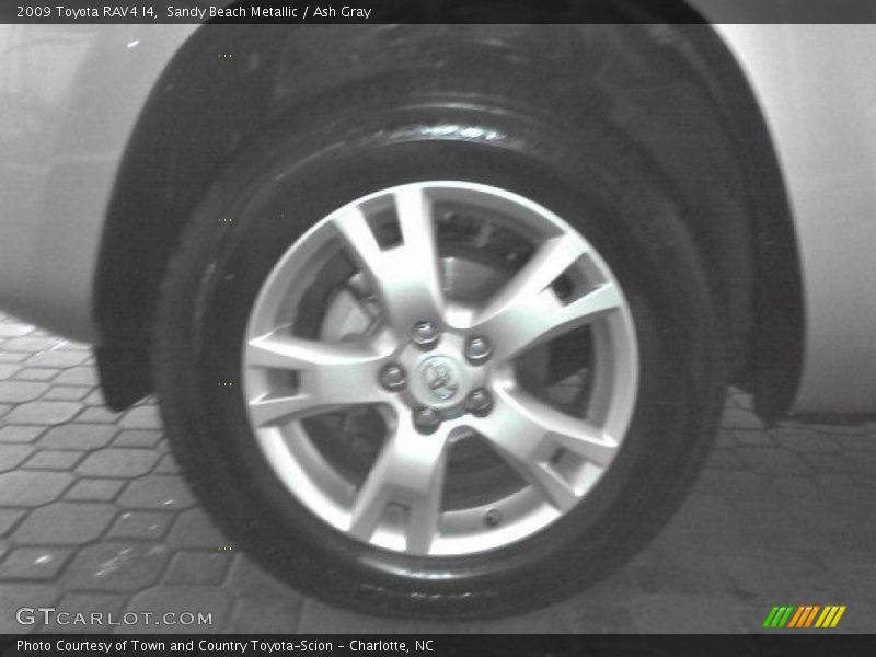 Sandy Beach Metallic / Ash Gray 2009 Toyota RAV4 I4