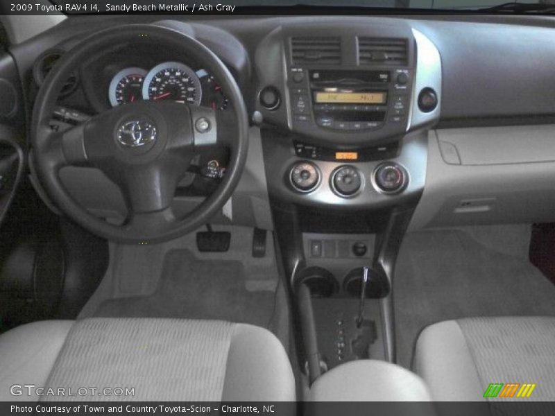 Sandy Beach Metallic / Ash Gray 2009 Toyota RAV4 I4