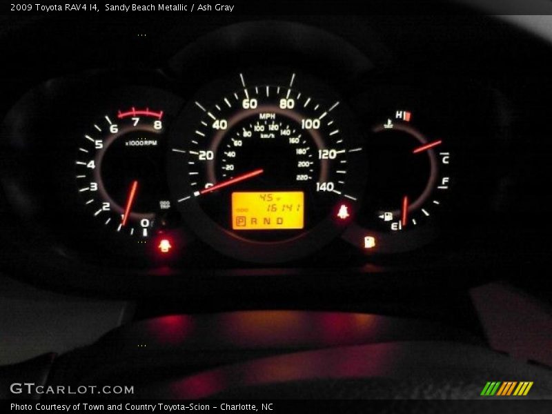 Sandy Beach Metallic / Ash Gray 2009 Toyota RAV4 I4